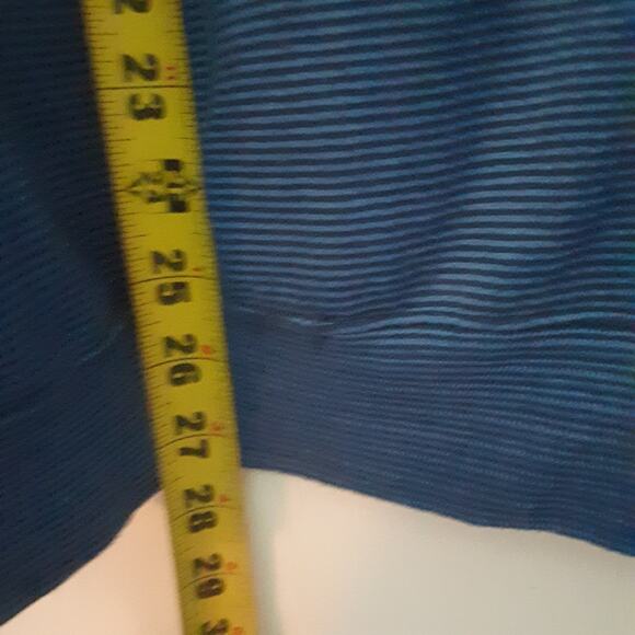 Pigeon Forge Tennessee Hoodie Mens L Blue Goats On The Roof Striped - Picture 8 of 8